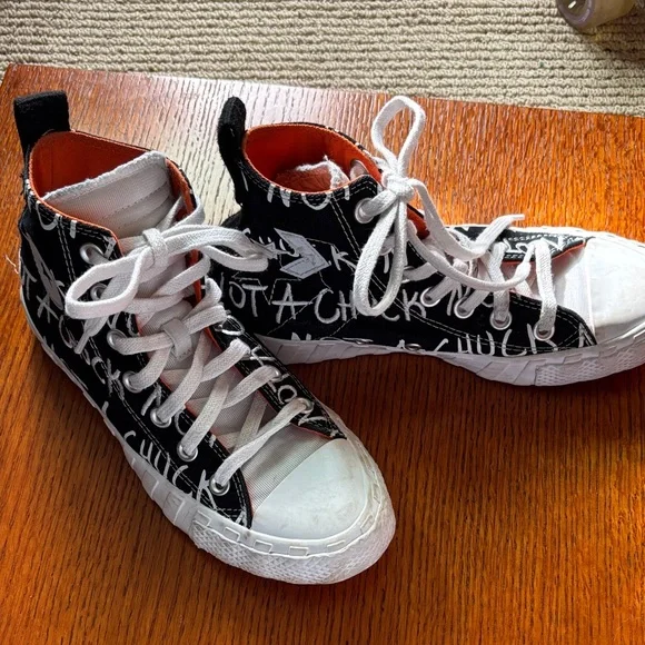 CONVERSE NOT A CHUCK high top sneaker. Size 4. - Picture 2 of 9